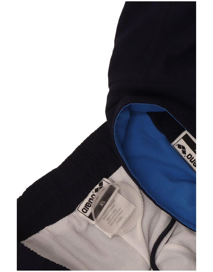 Arena muška kompletna trenirka s grafikom XL tamnoplavi poliester