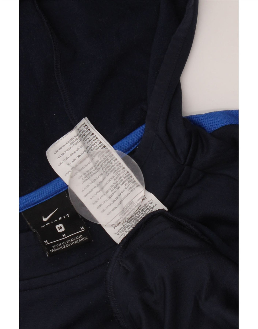 Nike muška majica s kapuljačom srednje tamnoplave boje od poliestera