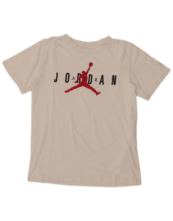 Gornji dio majice kratkih rukava Jordan Boys Graphic T-Shirt 13-14 Years XL bijeli
