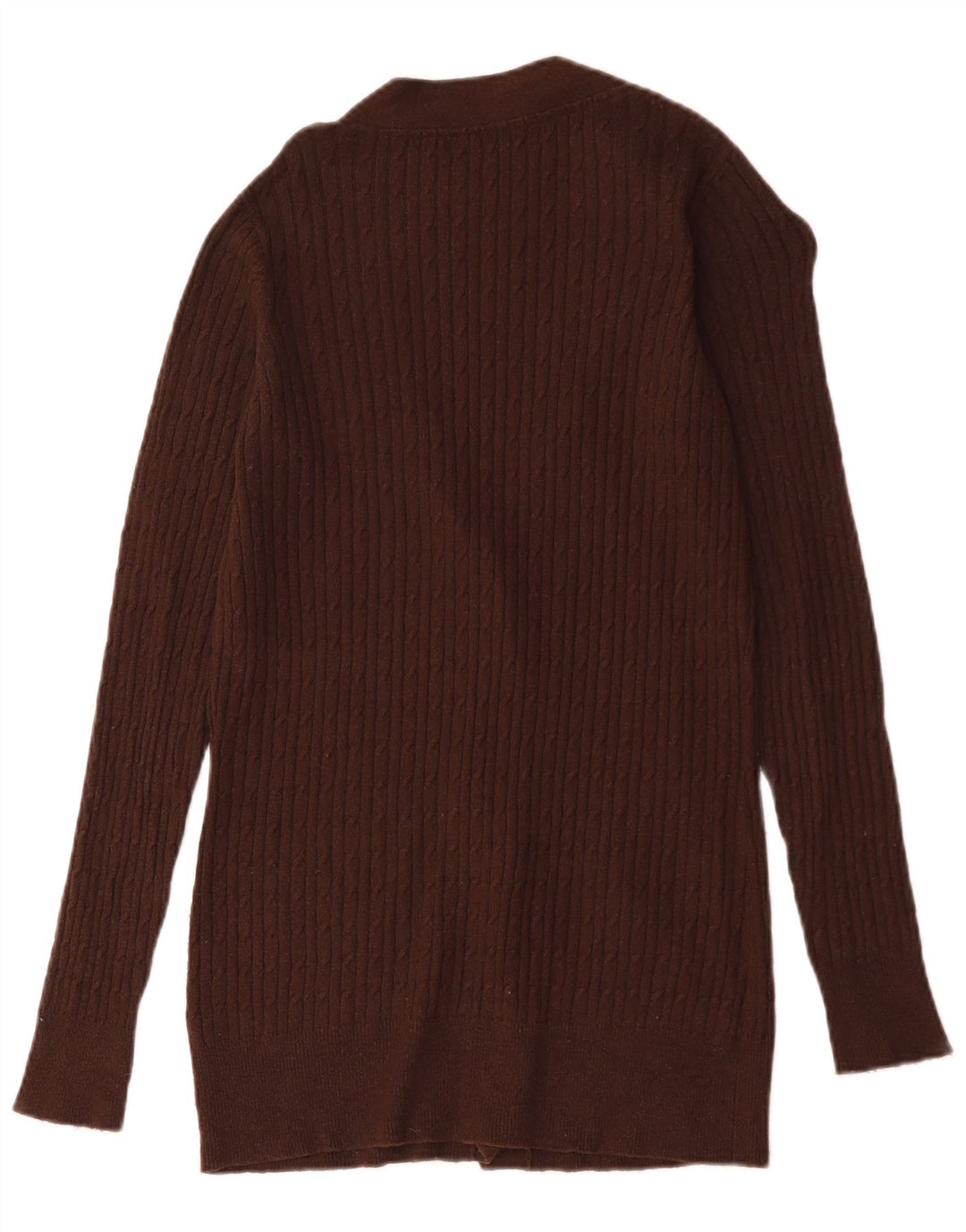 Zara ženski kardigan pulover UK 16 Large Brown