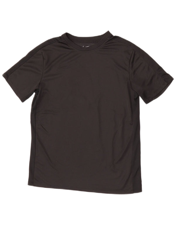 Nike Boys Dri Fit T-Shirt Top 13-14 Years XL Black