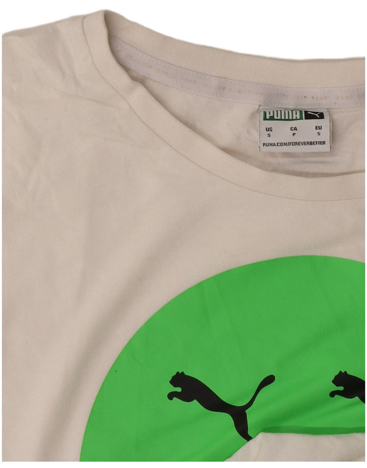 Puma muška majica s grafičkim motivima, mala bijela