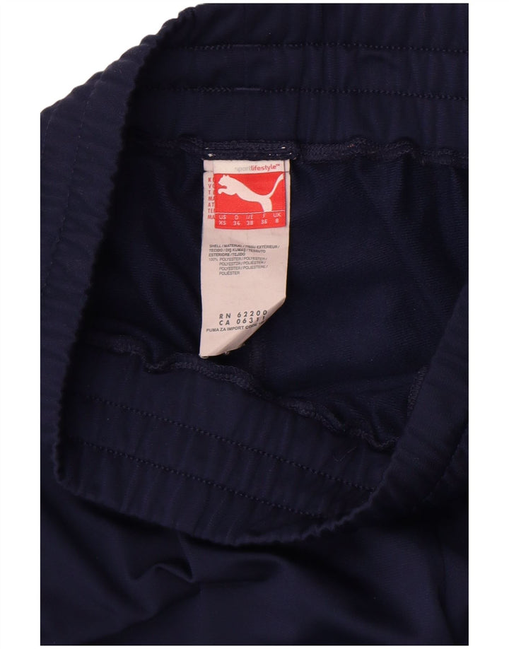 Puma Ženska trenirka Hlače Joggers UK 8 Small tamnoplavi poliester