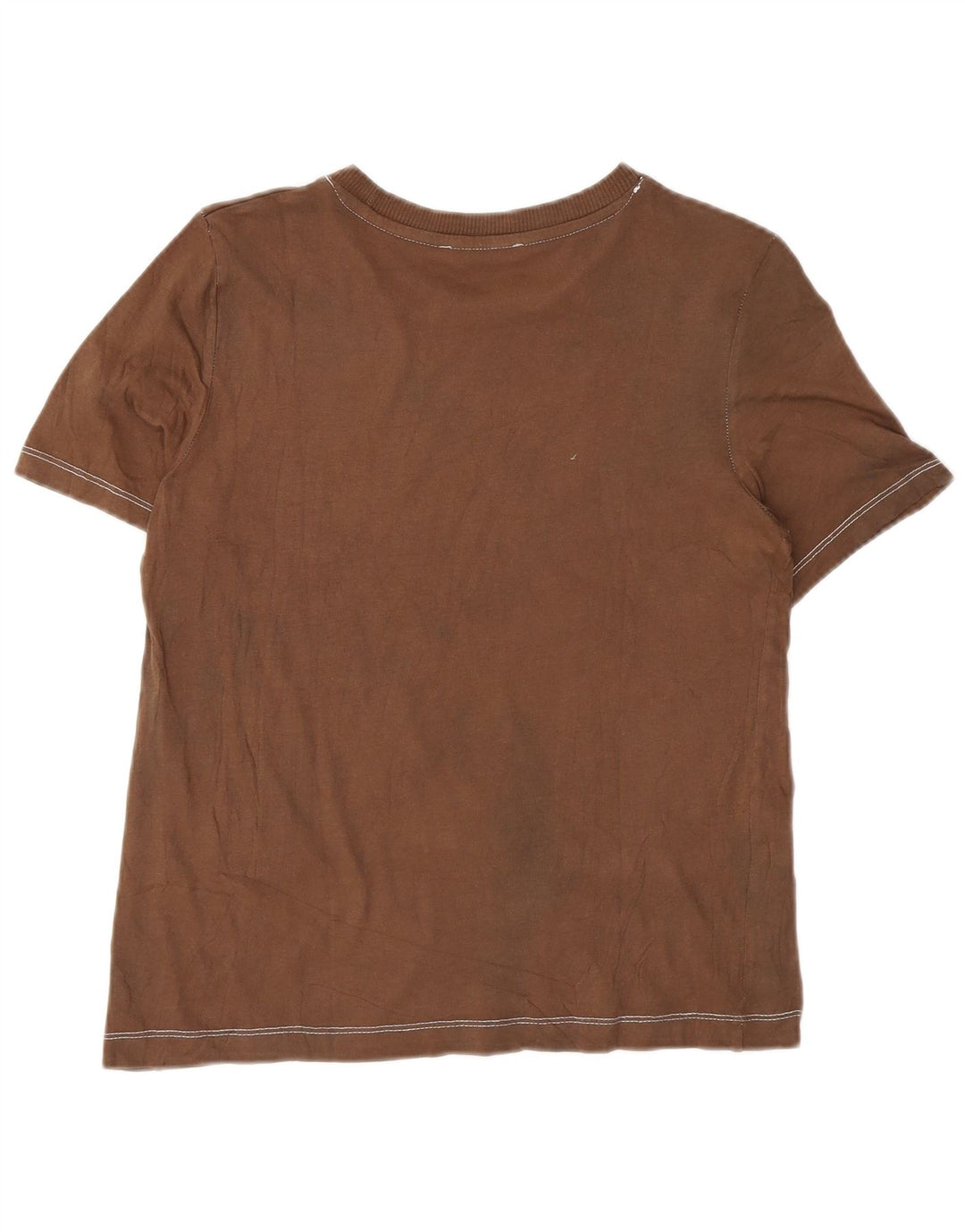 Zara ženska majica kratkih rukava UK 10 Small Brown