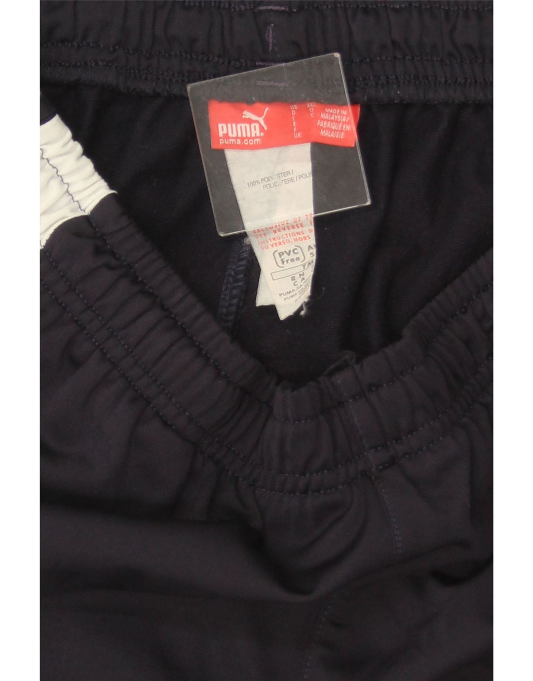 PUMA Hlače za trenirku za dječake 15-16 godina tamnoplave poliesterske boje