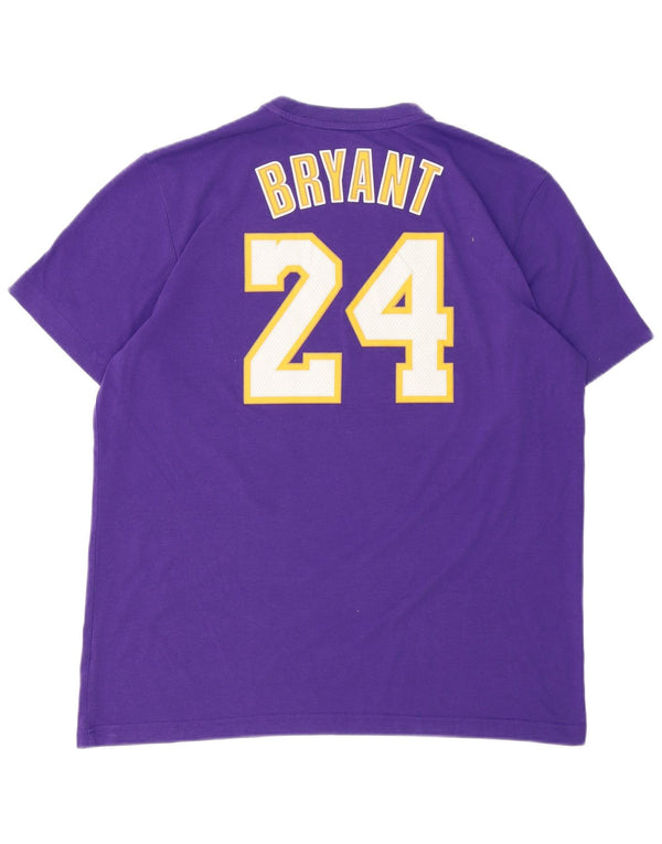 Adidas Top majica kratkih rukava Lakers Graphic XL Ljubičasta