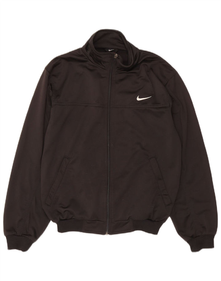 Nike muška gornja jakna s grafičkim motivima UK 34/35 XS crna poliester