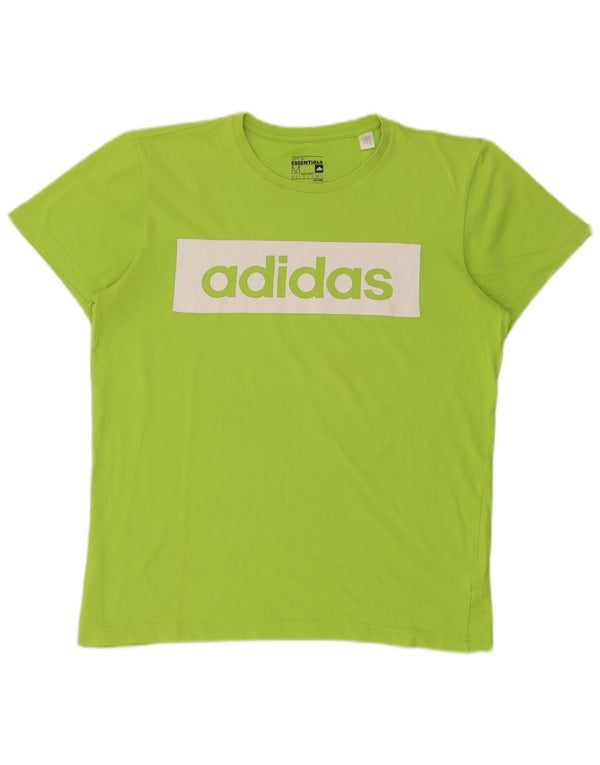 ADIDAS muška majica kratkih rukava Climalite Graphic, srednji zeleni pamuk