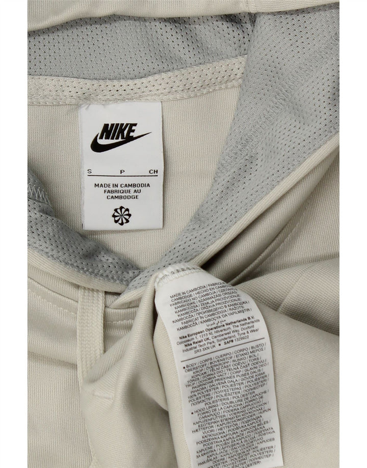 NIKE muška majica s kapuljačom s grafičkim motivima, mala siva poliesterska boja