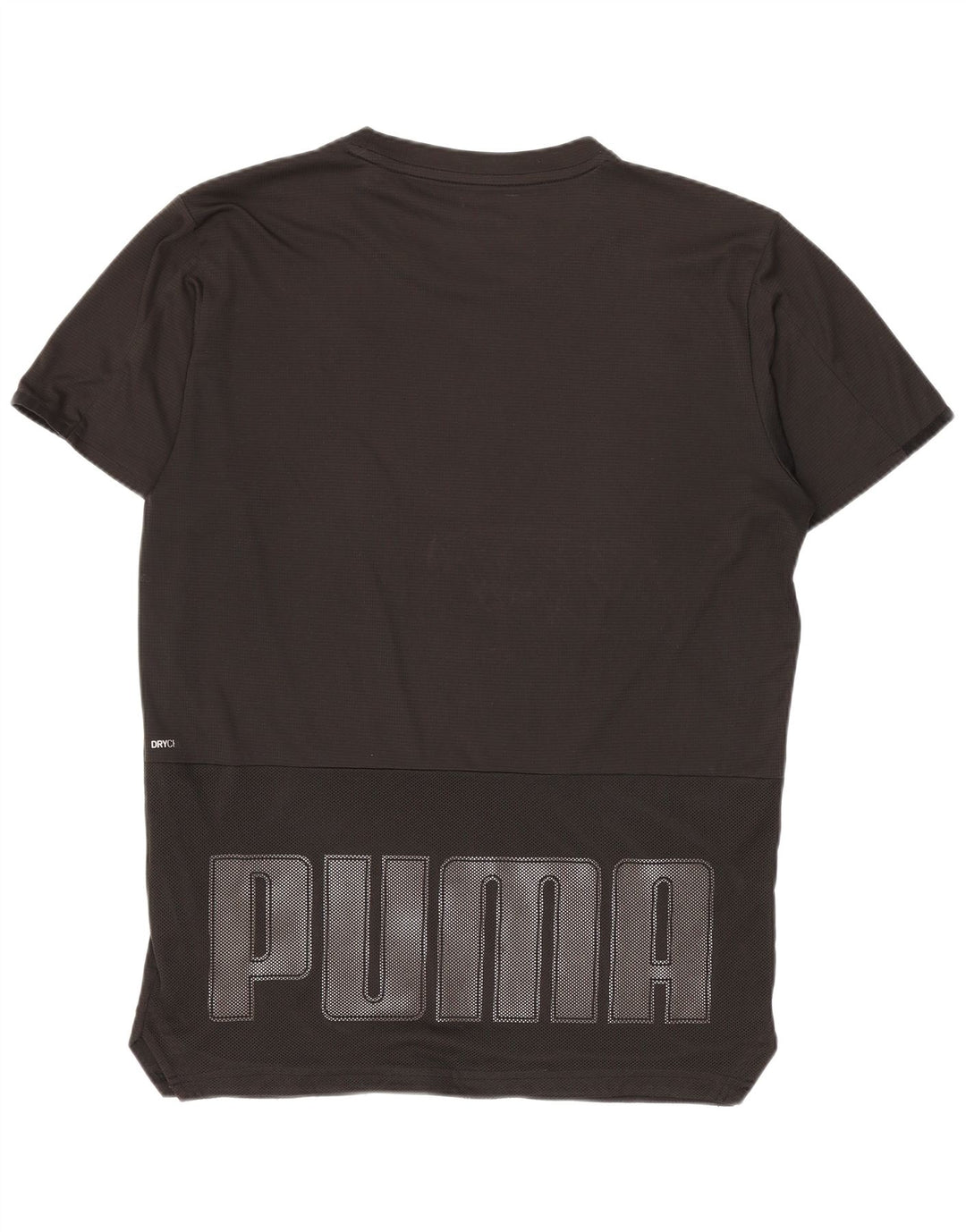 Puma muška majica s grafičkim motivima Mala crna poliesterska sportska majica