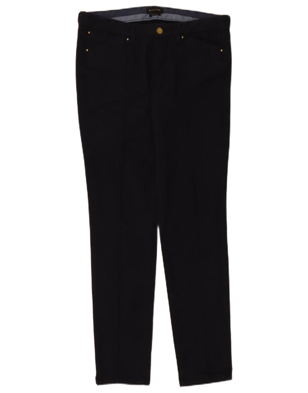 Ženske uske chino hlače Massimo Dutti EU 40 srednje W30 L31 tamnoplave