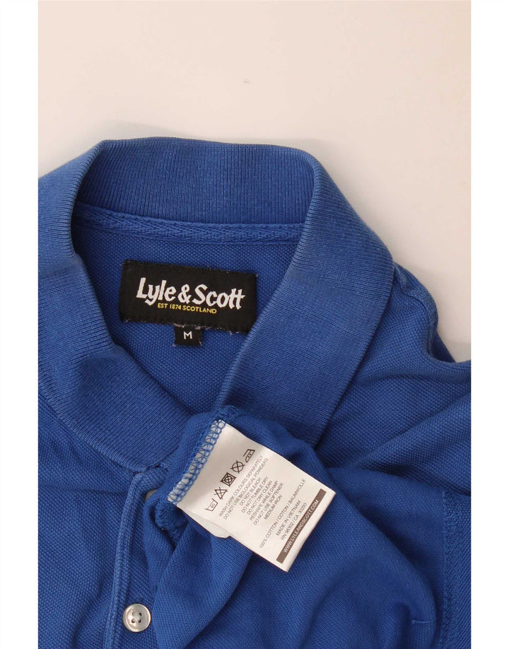 Lyle & Scott muška polo majica srednje plavi pamuk