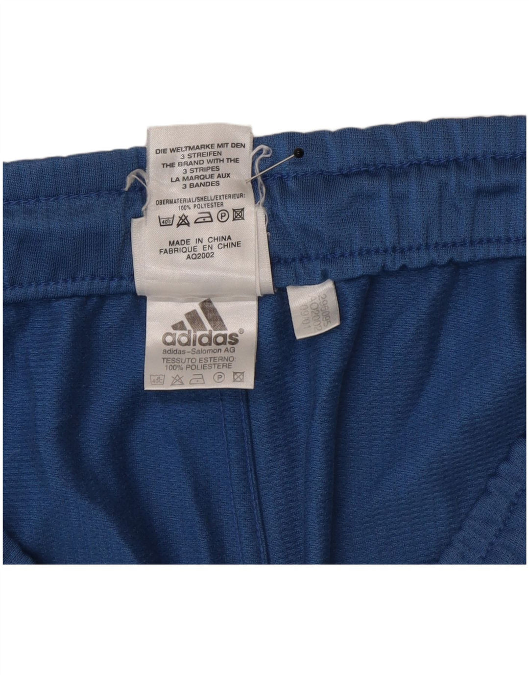 Adidas muške sportske kratke hlače srednje plave boje od poliestera