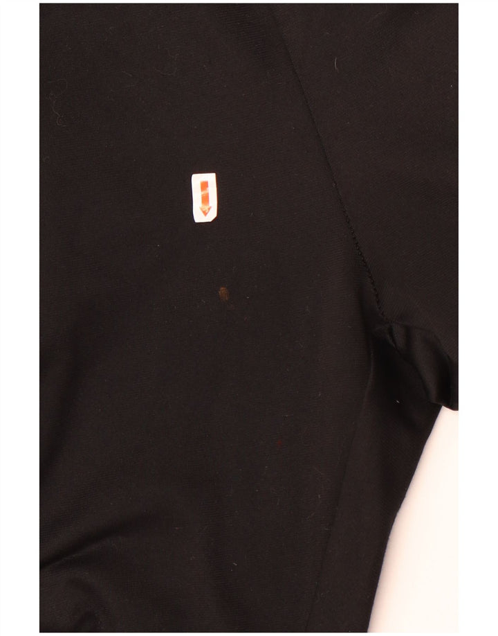 Kappa muške grafičke trenirke hlače srednje crne boje