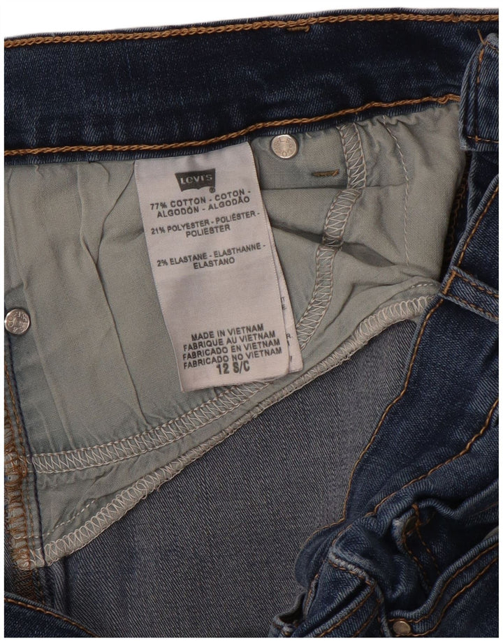 LEVI'S ženske 512 Bootcut traperice US 12 Large W32 L30 Plava