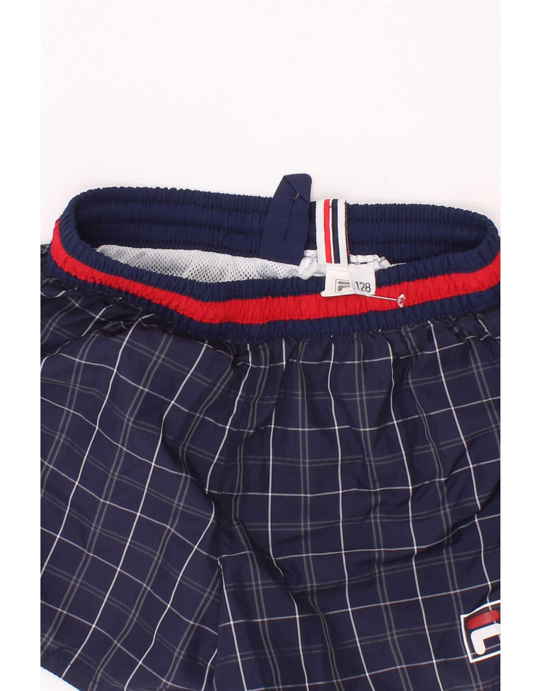 Fila Boys kratke hlače za plivanje 7-8 godina tamnoplave karirane