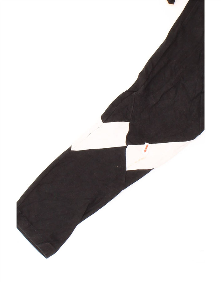 PUMA Womens Graphic Leggings UK 12 Medium Black Colourblock Vintage Puma and Second-Hand Puma from Messina Hembry 