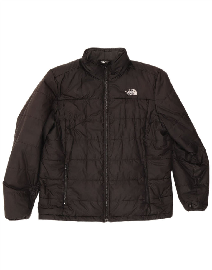The North Face muška podstavljena jakna UK 42 XL crni poliester