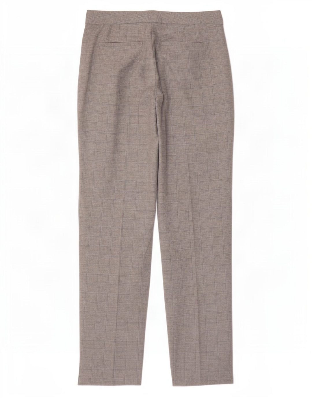 Marks & Spencer ženske chino hlače UK 10 male W27 L30 sive karirane
