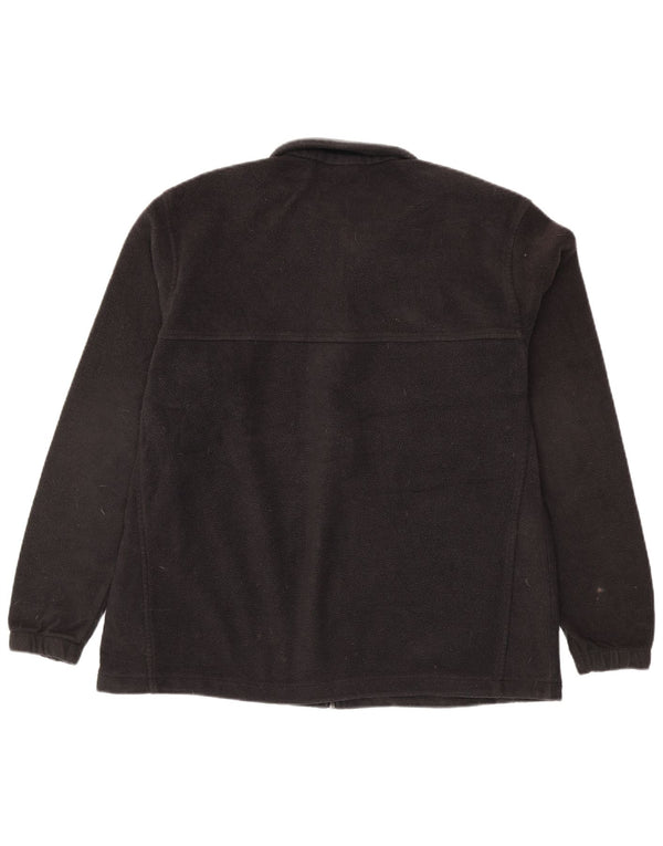 COLUMBIA muška jakna od flisa UK 42 XL crni poliester