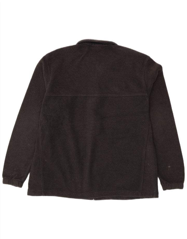 COLUMBIA muška jakna od flisa UK 42 XL crni poliester