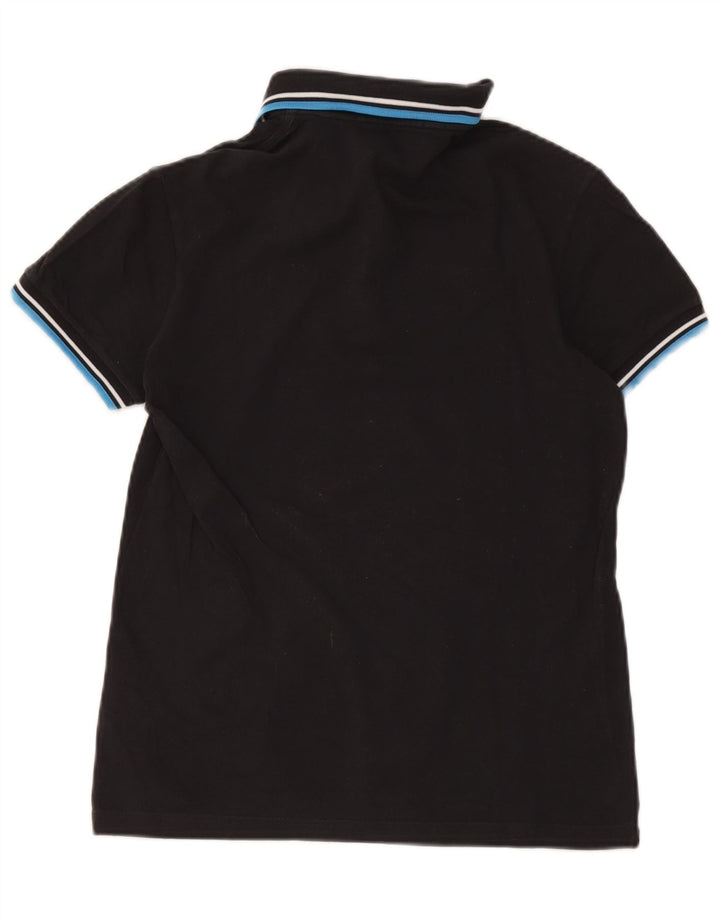 Fred Perry muška polo majica mala pamučna crna na pruge