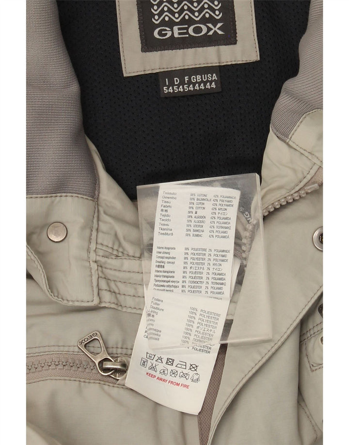 Geox muška bomber jakna UK 44 2XL sivi pamuk