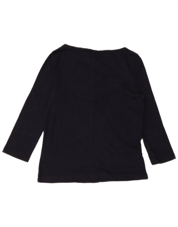 Tommy Hilfiger Ženska majica s 3/4 rukavima UK 10 Mala tamnoplava