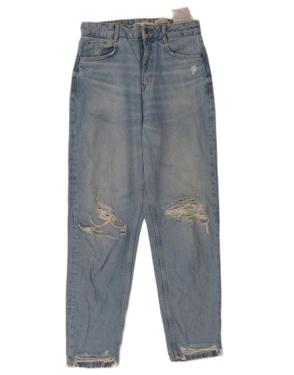 ZARA ženske sužene traperice visokog struka EU 36 XS W26 L27 plave