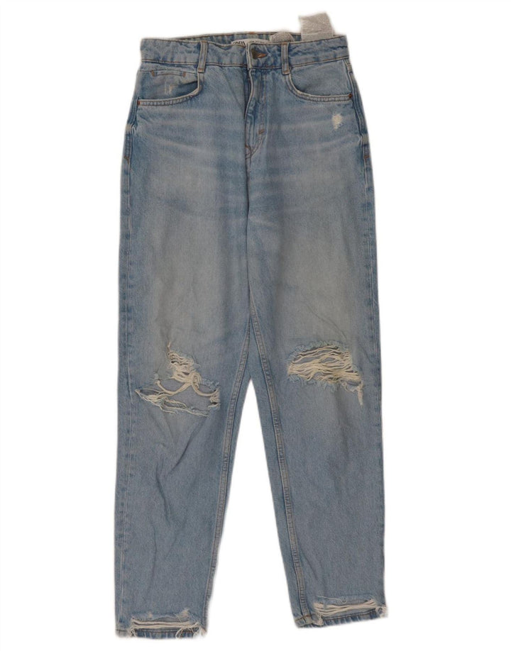 ZARA ženske sužene traperice visokog struka EU 36 XS W26 L27 plave