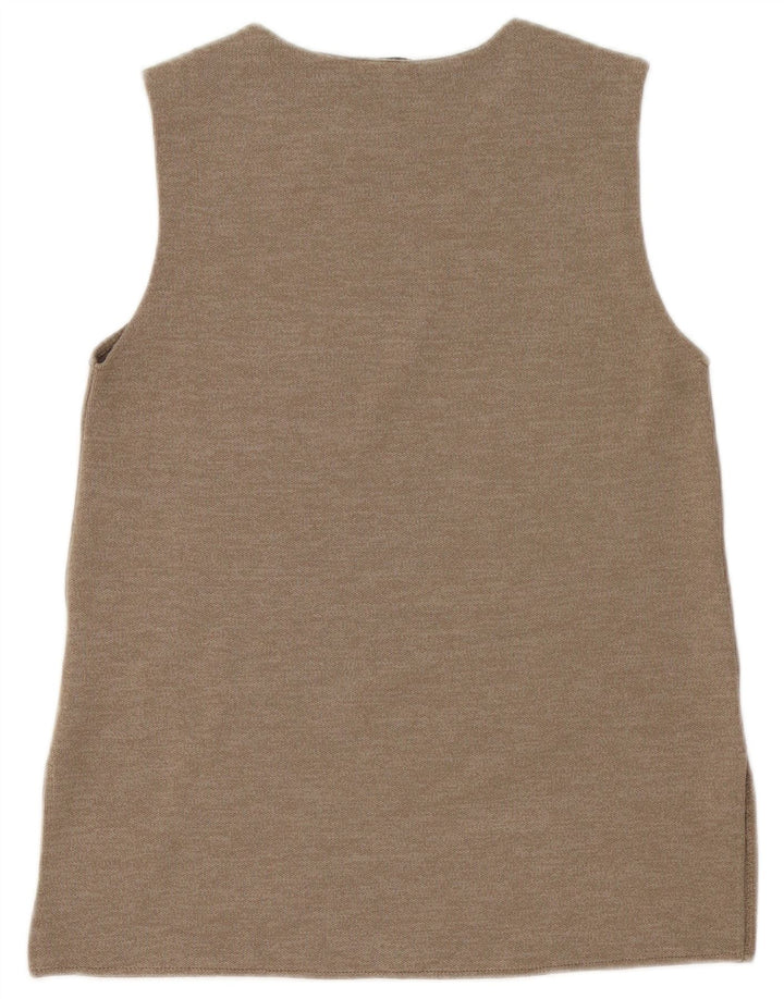 Zara ženski prsluk Top UK 10 Small Beige