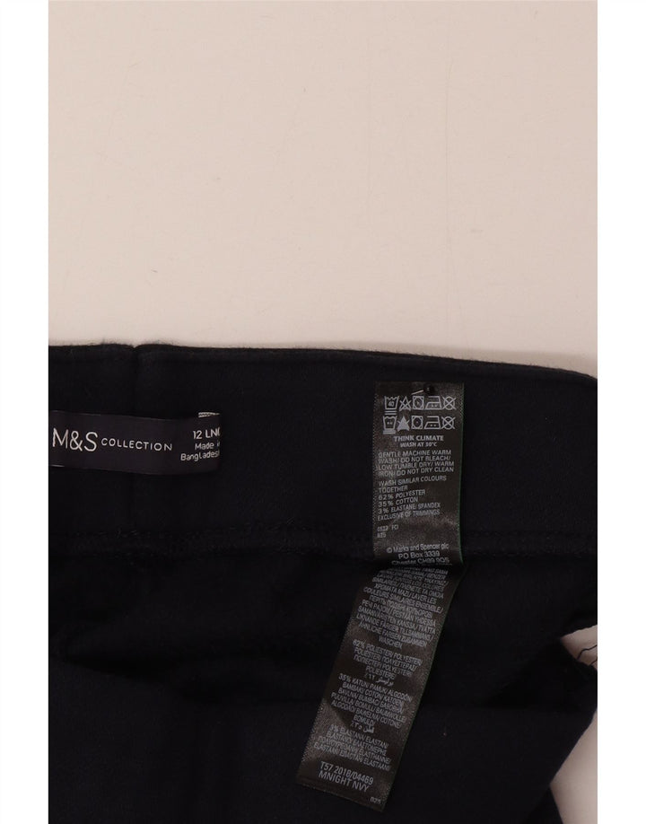 Ženske tajice Marks & Spencer UK 12 srednje tamnoplavi poliester