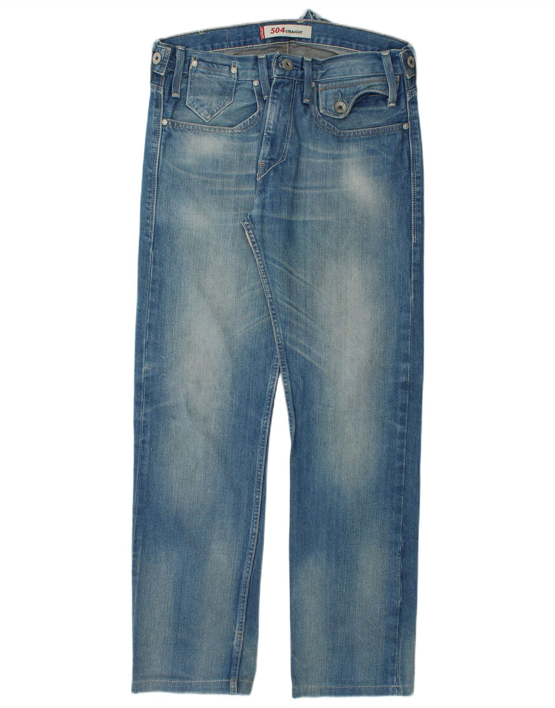 LEVI'S Ženske 504 Bootcut traperice W32 L32 Plave
