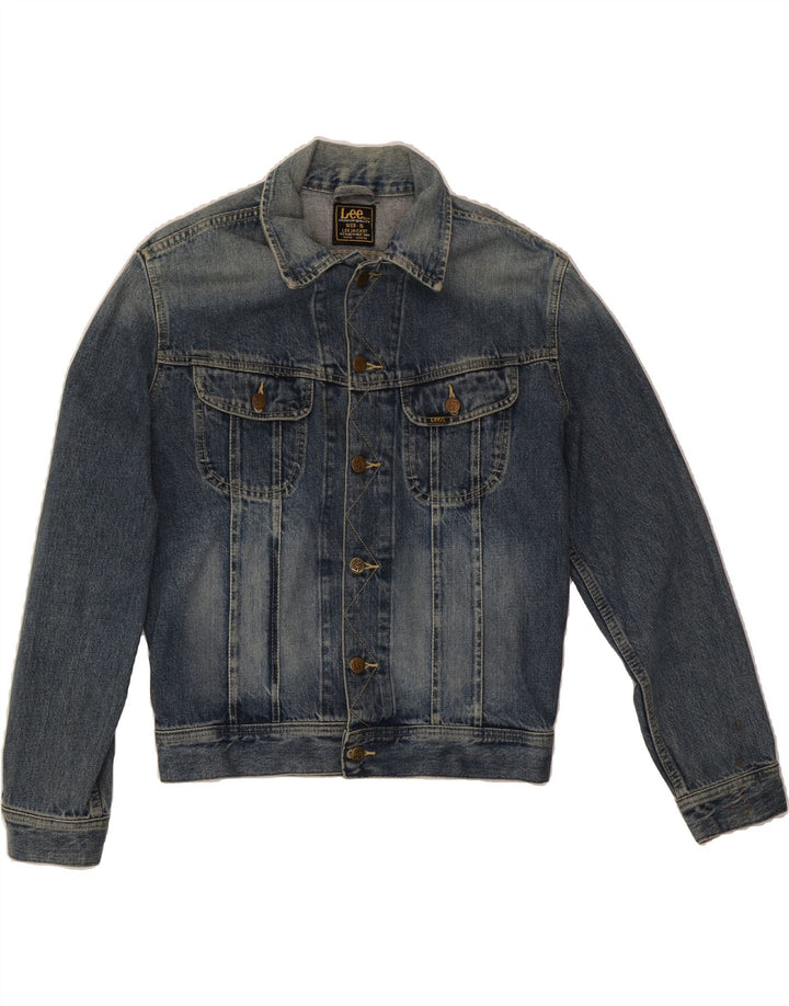 LEE Womens Denim Jacket UK 10 Small Blue Cotton Vintage Lee and Second-Hand Lee from Messina Hembry 