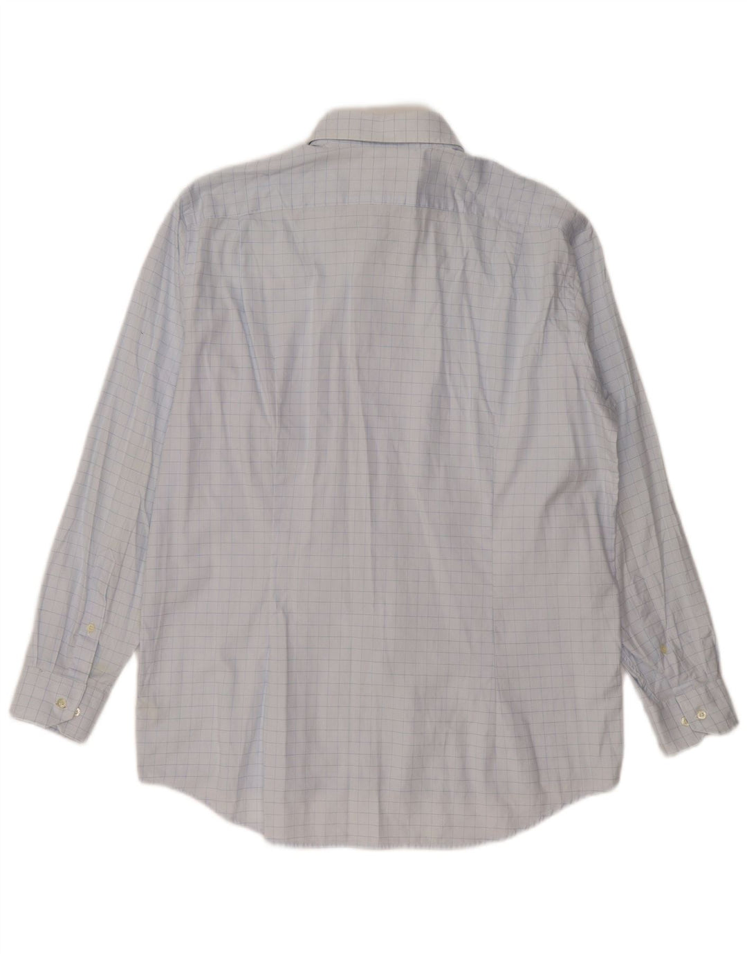 LACOSTE Muška košulja, veličina 41, veliki plavi karirani pamuk