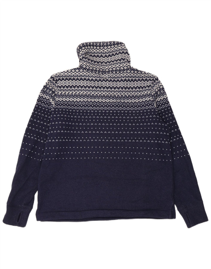 VINEYARD VINES Ženska majica s kratkim rukavima UK 14 srednje tamnoplava Fair Isle
