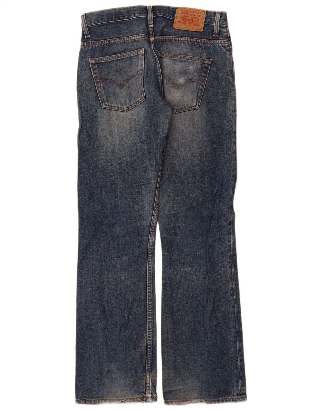 Levi's muške 507 Bootcut traperice W31 L34 plavi pamuk