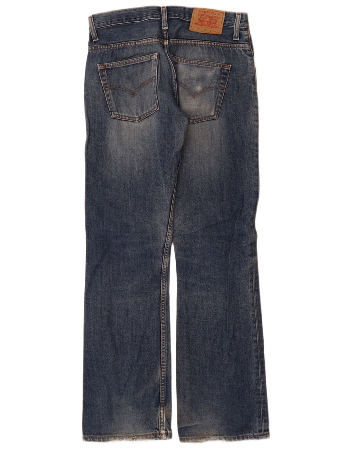 Levi's muške 507 Bootcut traperice W31 L34 plavi pamuk