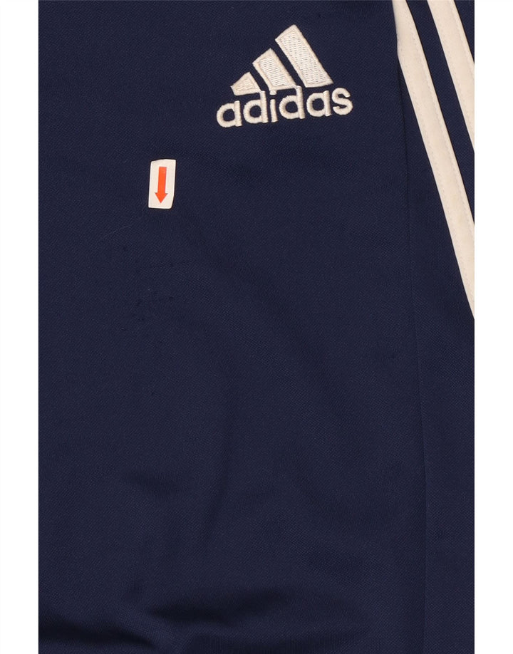 Adidas muške trenirke Climalite srednje tamnoplave poliesterske hlače