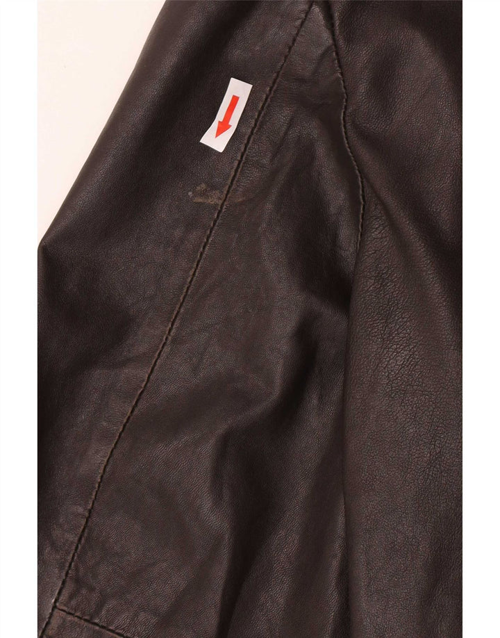 Superdry muška vojna kožna jakna UK 42 XL smeđa