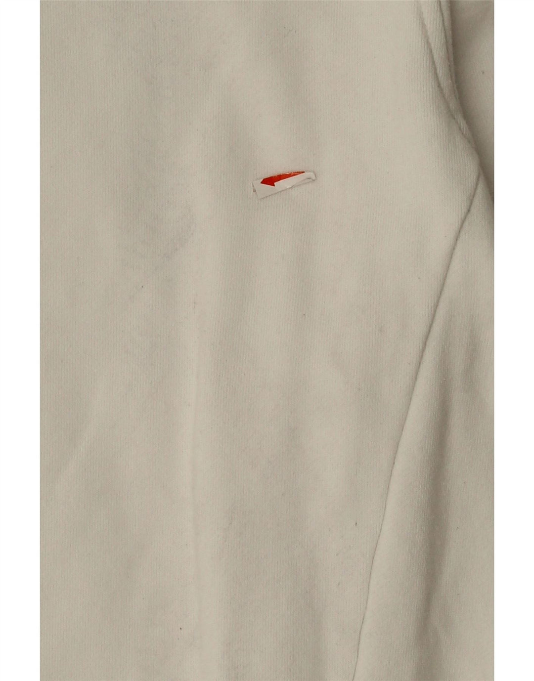 LIU JO Mens Graphic Hoodie Jumper Medium White Cotton