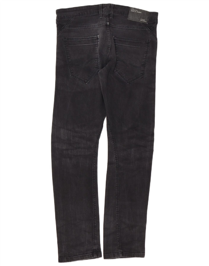 Jack & Jones muške uske traperice W32 L34 crne
