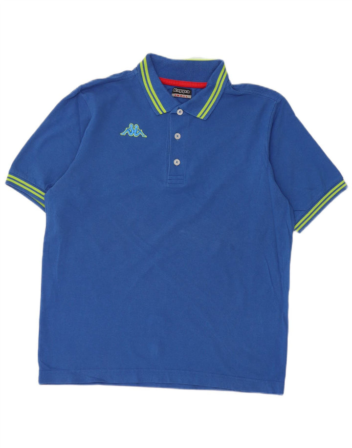 Kappa muška polo majica na male plave pruge, pamuk