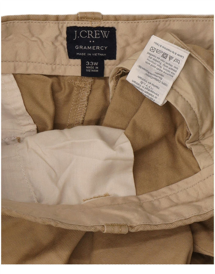 J. Crew muške kratke hlače Gramercy Chino W33 srednje bež pamuk