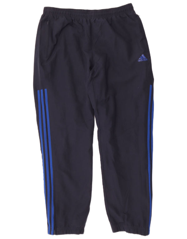 Adidas muške hlače za trenirku, velike tamnoplave poliesterske hlače