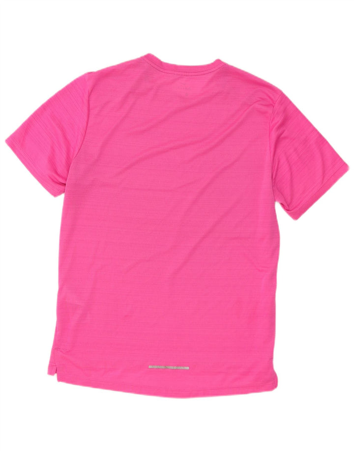 Nike Dri Fit majica kratkih rukava Srednji ružičasti poliester