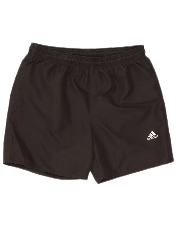 Adidas kratke sportske hlače za dječake 13-14 godina, crni poliester