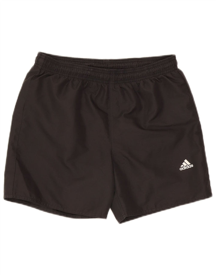 Adidas kratke sportske hlače za dječake 13-14 godina, crni poliester