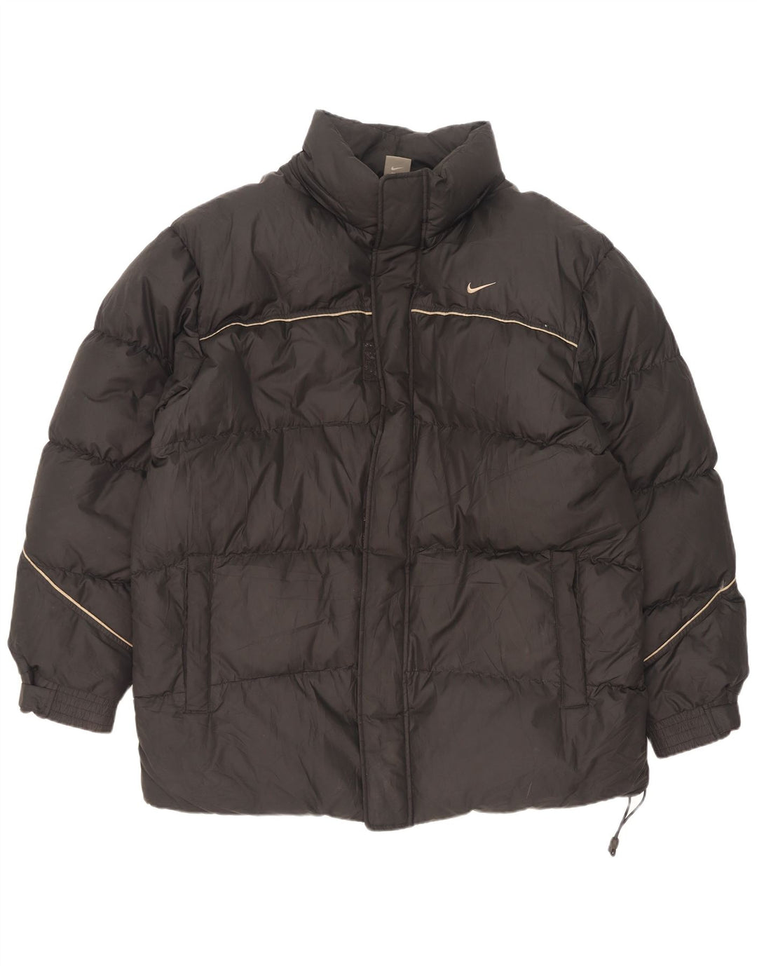 Nike muška podstavljena jakna UK 42 XL crni poliester
