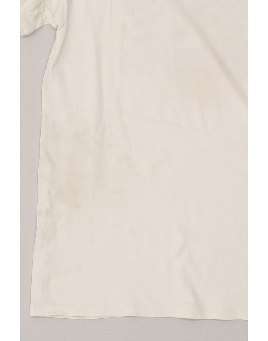 LEVI'S Mens Graphic T-Shirt Top Small Off White Cotton Vintage Levi's and Second-Hand Levi's from Messina Hembry 